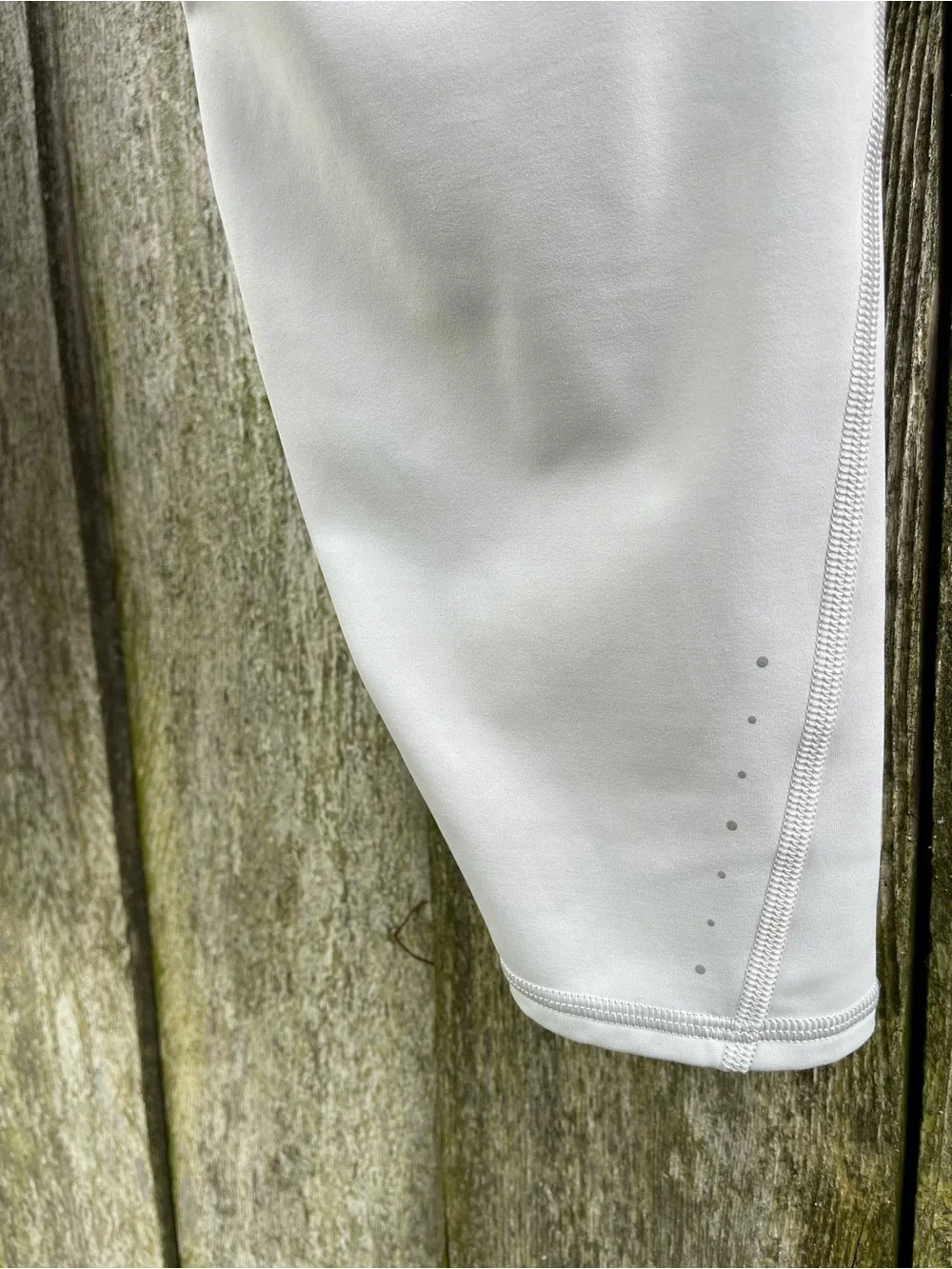 Athleta Rainier High Rise Legging Orion Gray Cold Weather Fleece Tight MINT | L